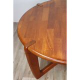 Scandinavian coffee table Denmark in teak 1960