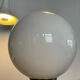 Vintage lamp in opaline and ceramic years 70-80