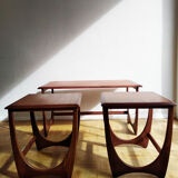 Pull-out tables in teak - G Plan - 1960s