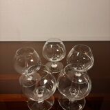 5 verres à dégustation Baccarat