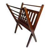 Folding teak magazine rack by Cees Braakman