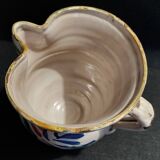 Old earthenware pitcher late 19th century