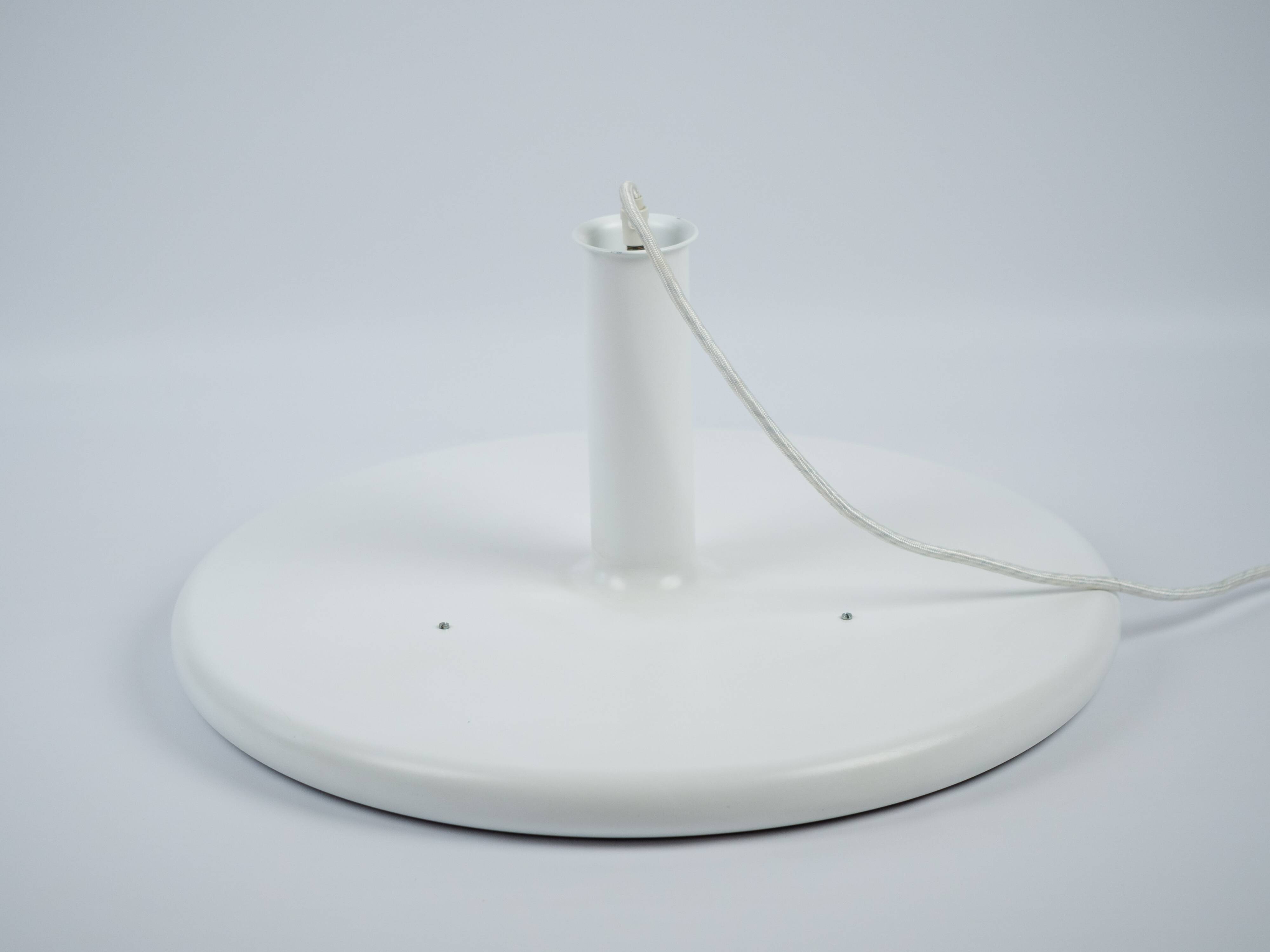 Danish vintage Optima pendant lamp by Hans Due, Fog og Morup, 1973