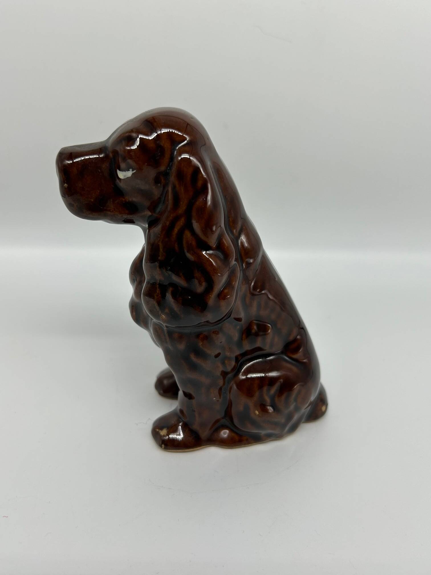 vintage ceramic cocker spaniel dog
