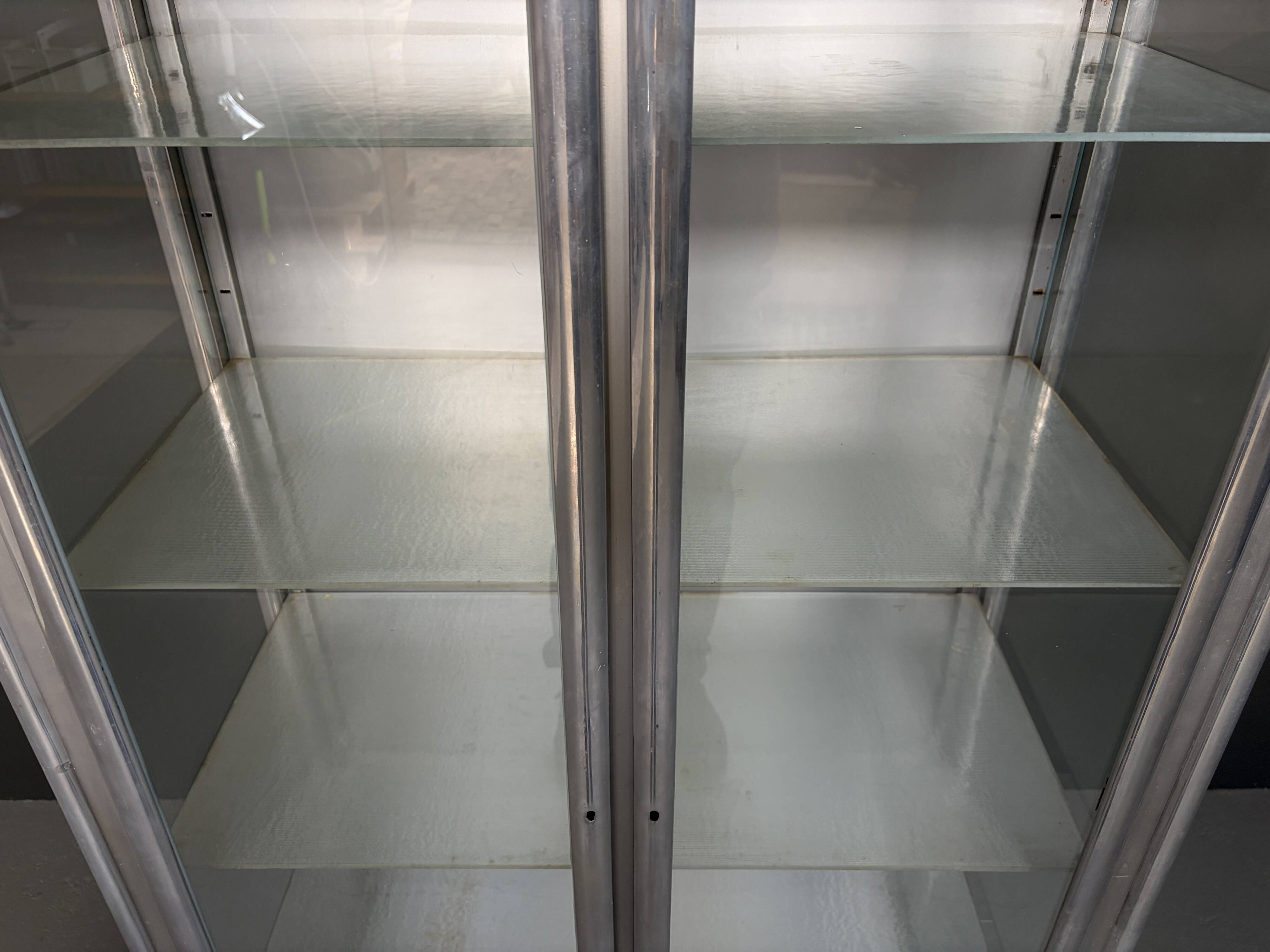 2 vitrines médicales italiennes vintage de profa - padoue