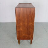 Mid- century modern  teak bookcase, cabinet, 1960 Denmark