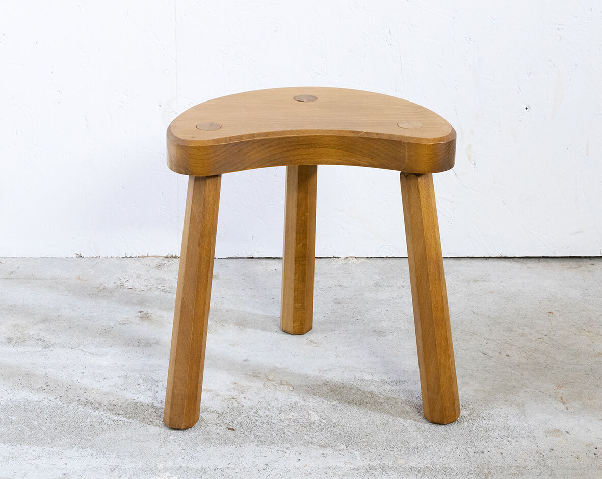 Tripod wooden stool
