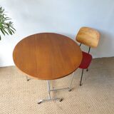 Vintage adjustable folding table