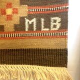 Swedish wool rug 70s-80s