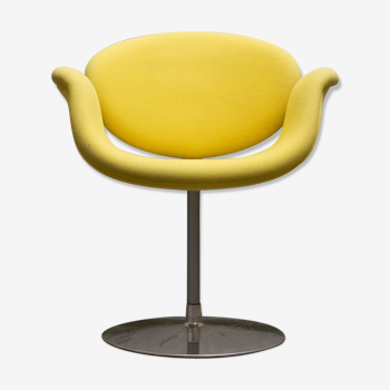 Fauteuil "little tulip" jaune par Pierre Paulin pour Artifort 1970