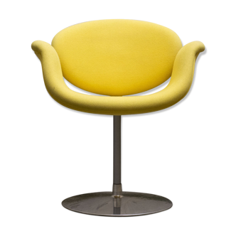 Fauteuil "little tulip" jaune par Pierre Paulin pour Artifort 1970