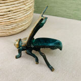 Cendrier mouche laiton