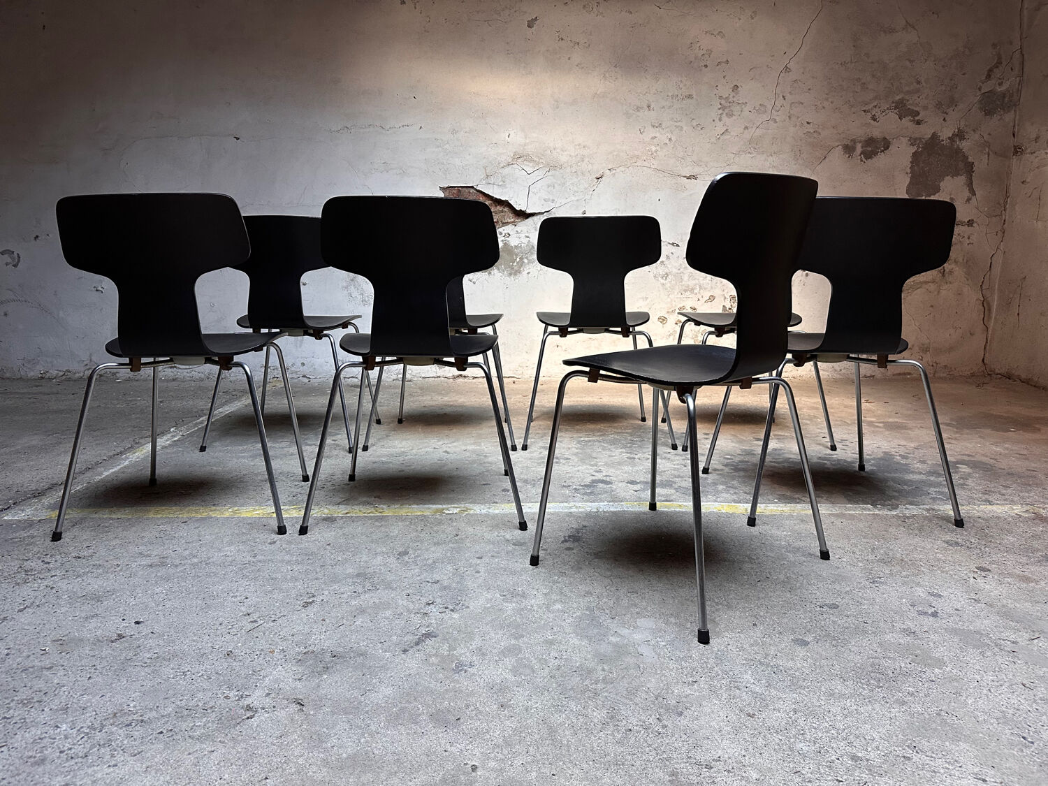 Ensemble de chaises Hammer – Fritz Hansen