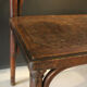 The 1950s wooden bench