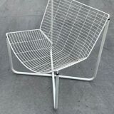 Vintage Niels Gammelgaard Jarpen chair white Ikea