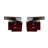 2 design bedside tables