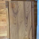 Pair of elm sofa pieces 1970