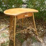 Children's desk in rattan