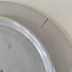 Decorative earthenware plate signed Charolles