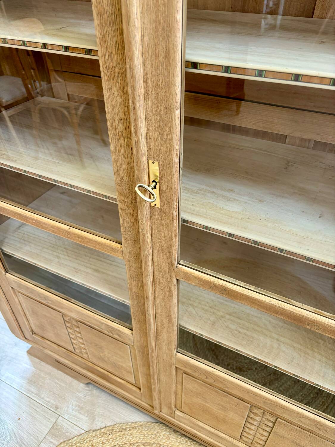 Art Deco oak dresser