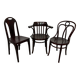 Secession dining chair no. 373 attributed to Josef Hoffmann/Otto Prutscher for J&J Kohn