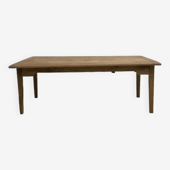 Walnut farm table with flaps 200 x 110 cm