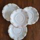 4 Dessert Plates in Old Paris Porcelain