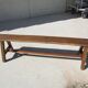 Banc ancien en chêne