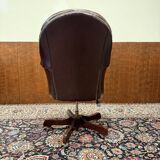 English Springvale Chesterfield Office Chair Oxlbood