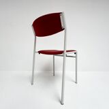 Ensemble de 6 chaises empilables par Gijs van der Sluis, 1970