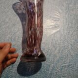 Vase verre souflé