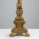 Large 18th century bronze and copper church candle holder, France