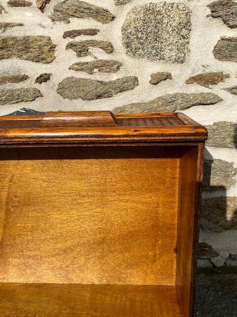 Commodity 4 drawers canning and bamboo - vintage