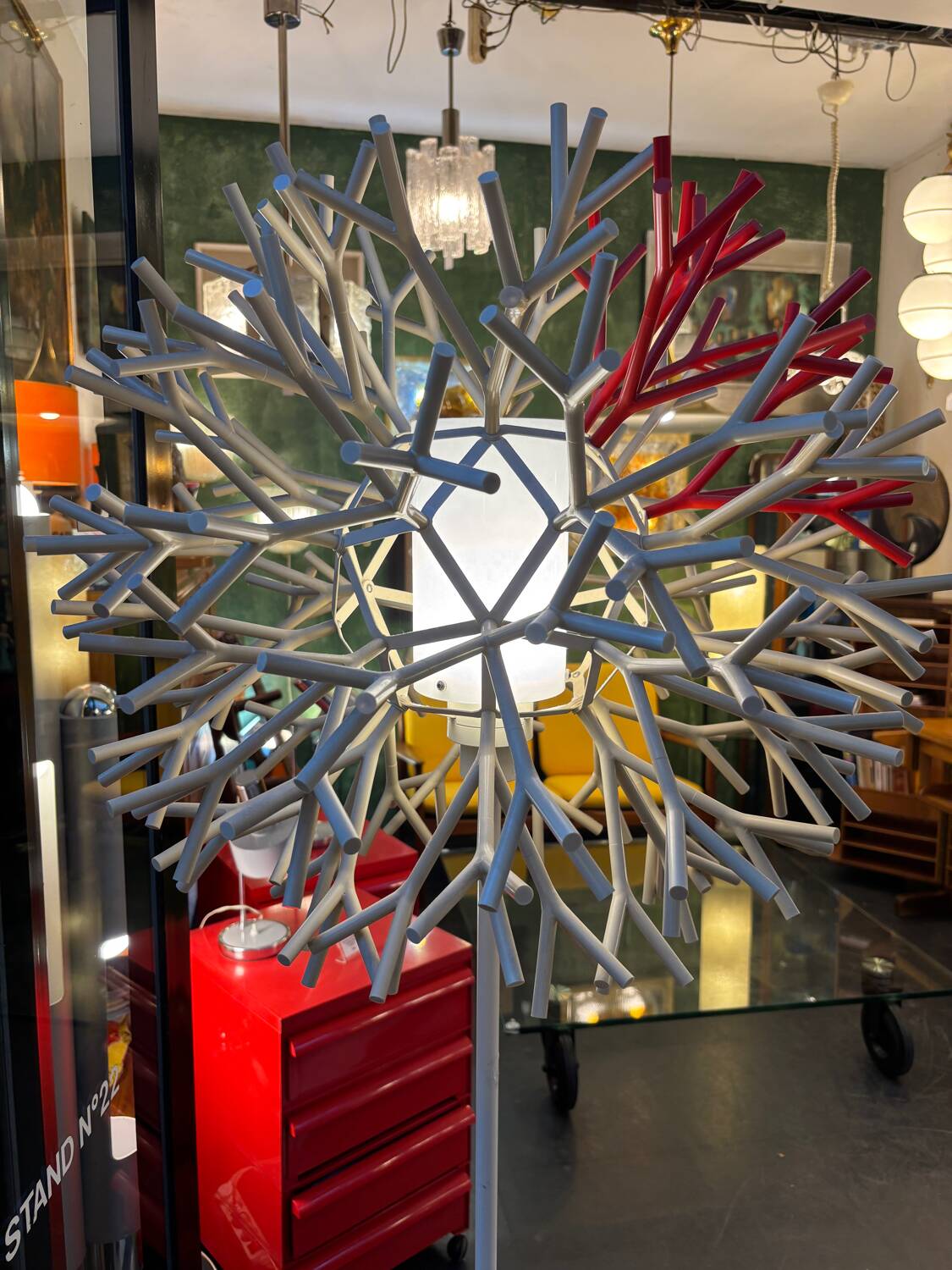 "Coral" floor lamp by Pallucco Italy