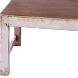 Old Burmese teak coffee table