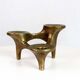 Candlestick brutaliste by Michael Harjes 1960