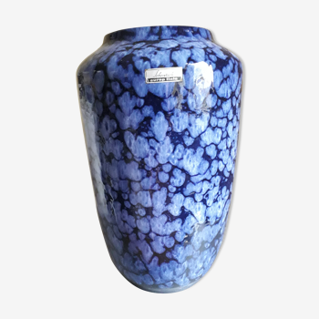 Vase bleu modèle Scheurichpeintres  517/30