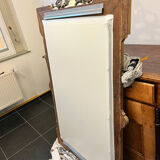 Antique Louis XVI style mirror in gilded wood