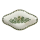 Rare "Denise" Ironstone Ravier by St Amand, green, early 20th century