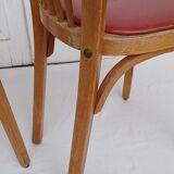Pair of Baumann bistro chairs no. 12