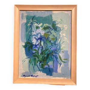 Peinture sur toile signée