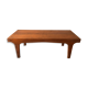 Table basse vintage placage teck
