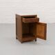 Dutch Art Deco Marble Bedside Table 1920s