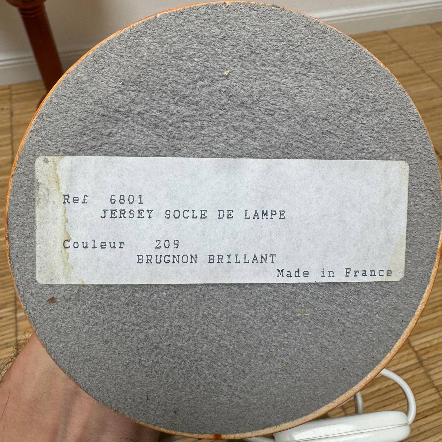 Pair of lamps Kostka