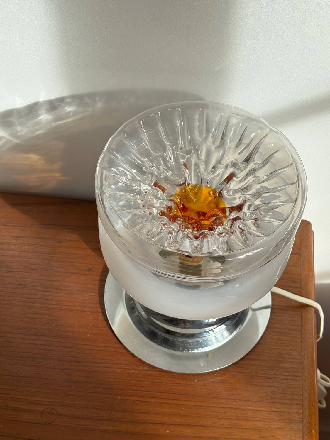 Murano glass lamp, 1970s