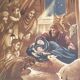 Illustration the nativity The birth of Jesus