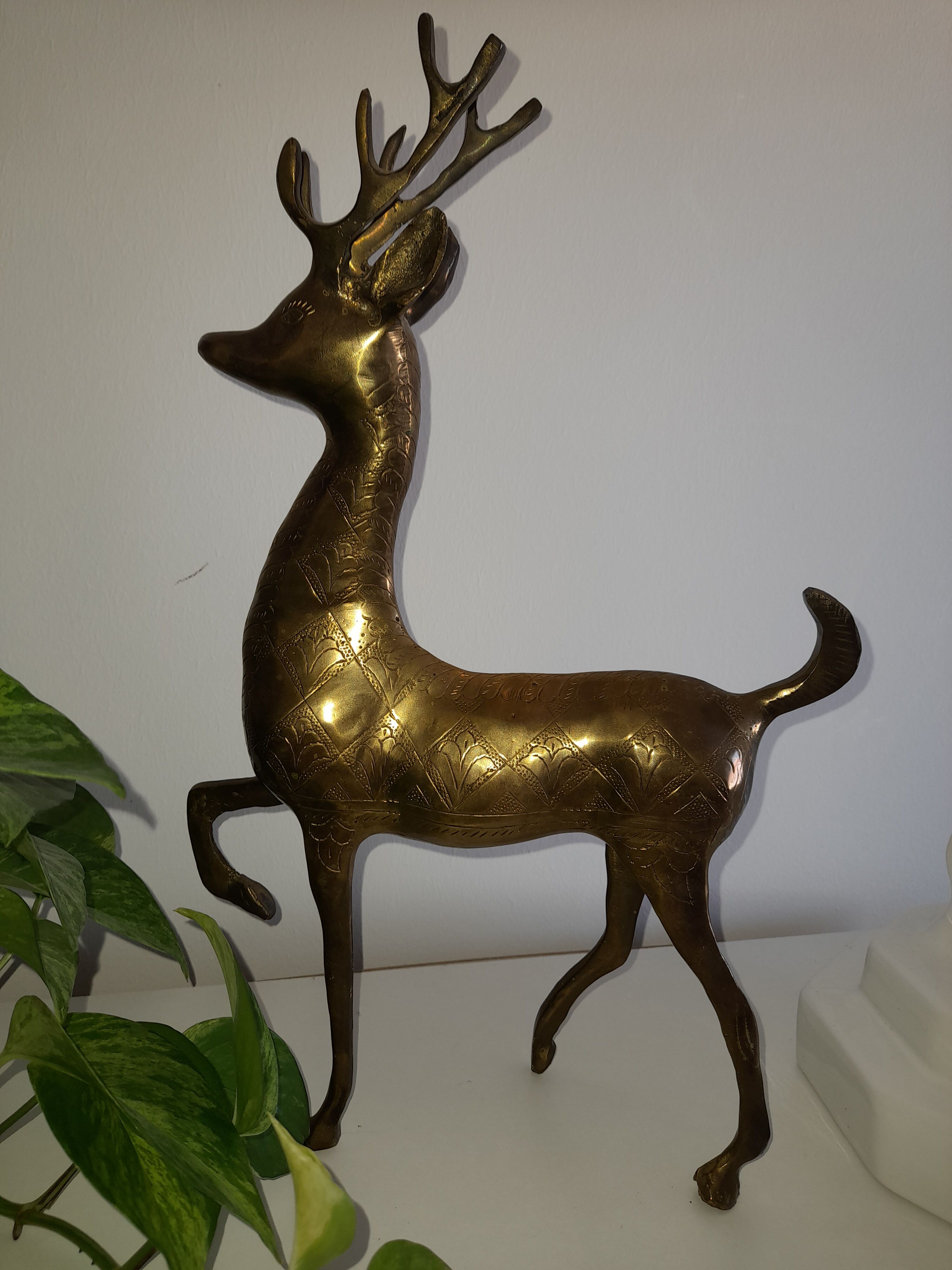 Brass deer