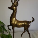 Cerf en laiton