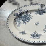 Presentation dish Sarreguemines (Flora)