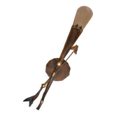 Wall lamp in iron